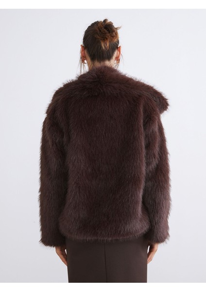 Yeni Sezon Ceket Yaka Kadın Kürk Mont indirimleri