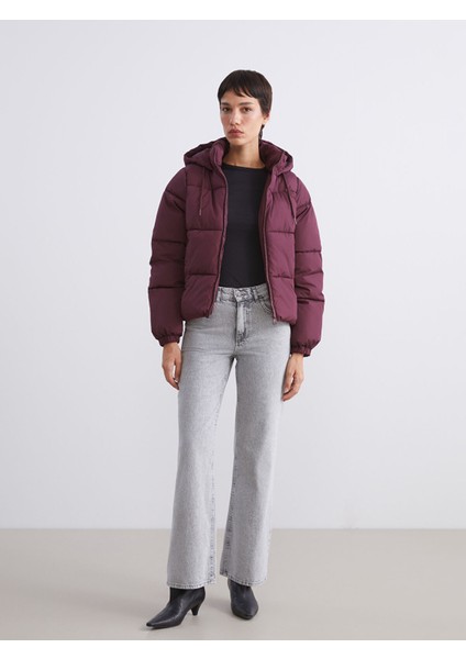 Yeni Sezon Kapüşonlu Kadın Şişme Mont fiyatları