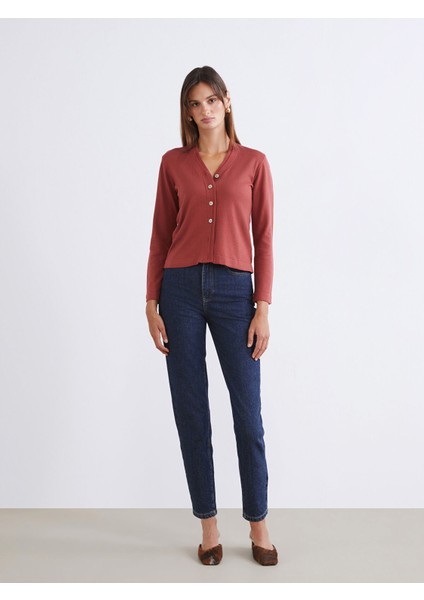 Yeni Sezon V Yaka Kadın Triko Hırka fiyatları