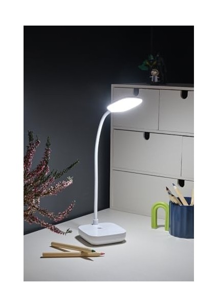 Şarjlı Masa Lambası Dokunmatik LED 3 Kademeli Okuma Işığı Mini Masa Lambas (1961 Mini, 16 Ledli) modelleri