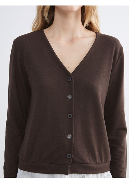 Yeni Sezon V Yaka Kadın Hırka modelleri