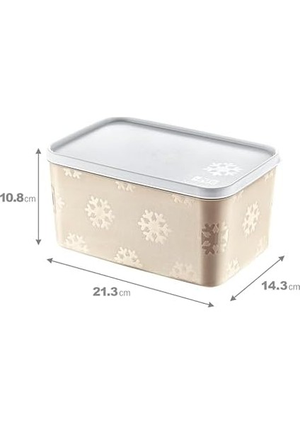 4'lü Set No Frost Saklama Kabı 2600 ml fiyatları