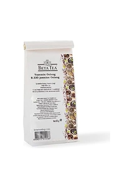 Beta Jasmine Oolong Tea Çay 50 gr