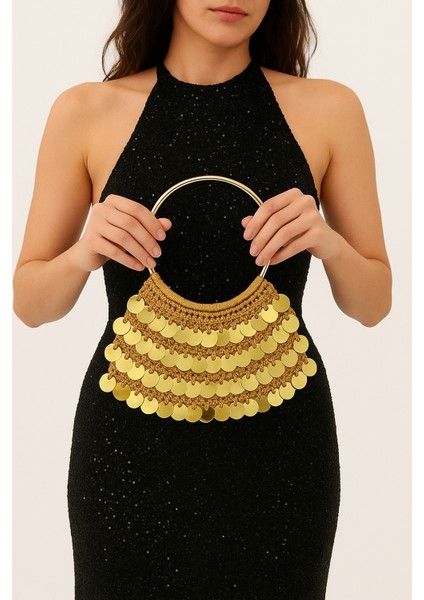 Pullu, Payetli Çanta. Düğün, Nişan, Şık Geceler Için Ideal fırsatları