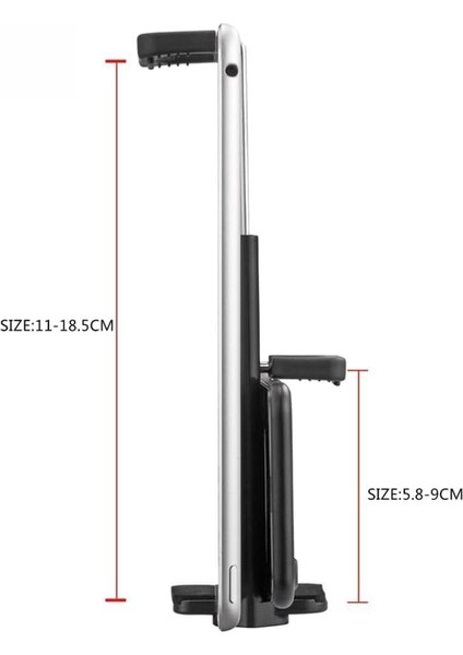 Tablet Tutucu 2in1 Telefon Tutucu Başlık Standart Vidalı Çift Taraflı Yatay Dikey Kullanım Açılabilir Katlanabilir Yayıncı Vlog Youtuber Ayağı modelleri