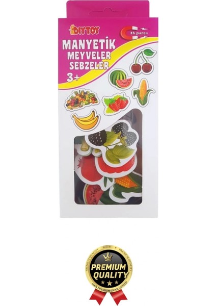 Yeni Nesil Eğlenceli Eğitici Öğretici El Göz Koordinasyonu Oyun Manyetik Sebze ve Meyveler 26 Parça indirimleri