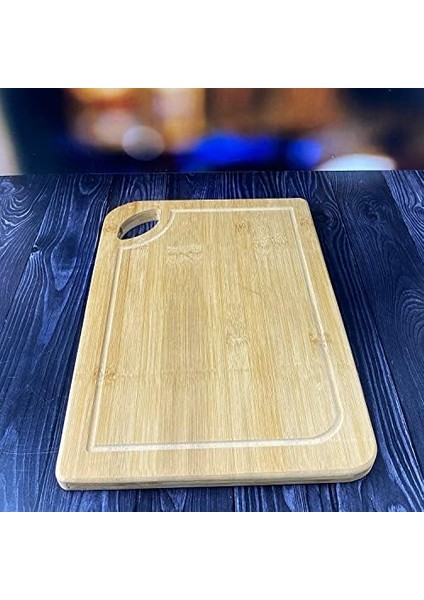 Bambu Kesme Tahtası Antibakteriel Yıkanabilir Doğrama Tahtası Dikdörtgen 34X24 cm fiyatları