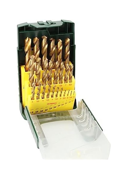 Dıy 25 Parça Metal Matkap-Seti Hss Tin Titanyum fiyatları