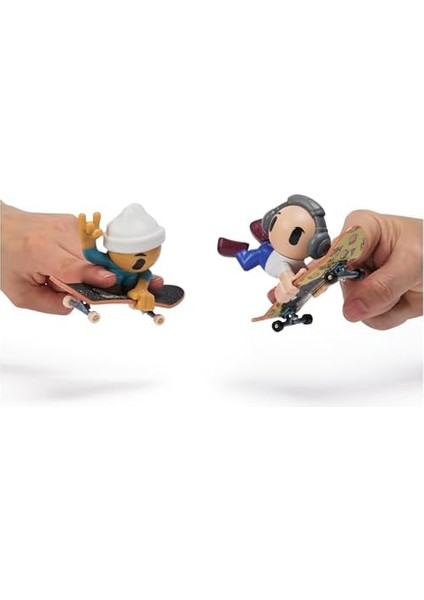 Sk8 Crew, Yardımcı Figürlü 2’li Paket Parmak Kaykayları, Kişiselleştirilebilir Mini Kaykaylar, 5 Yaş ve Üzeri (Çeşitli) fiyatları
