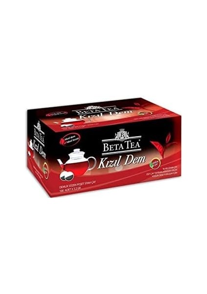 Beta Kızıl Dem Demlik Poşet Çay 100X3.2 gr fiyatları