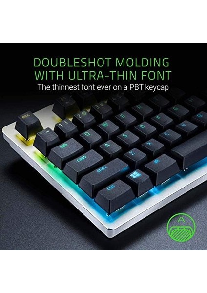 Pbt Tuş Seti, Oyun Klavyesi Için - Mekanik ve Optik Klavyeler Için Klavye Yükseltme Seti (Arka Işık Uyumluluğu, Üstün Pbt Malzemesi) Siyah fiyatları