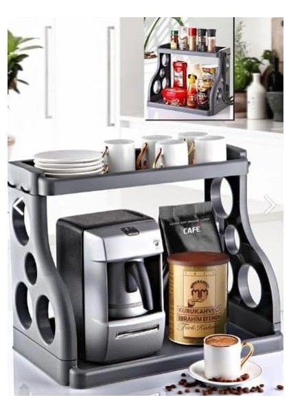 Veya Tezgah Üstü Çok Amaçlı Düzenleyici - 2 Katlı Tezgah Organizeri, fiyatları