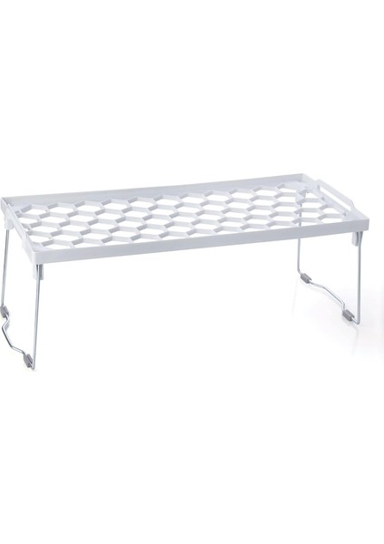 Metal Ayaklı Dikdörtgen Mini Raf Düzenleyici Organizer
