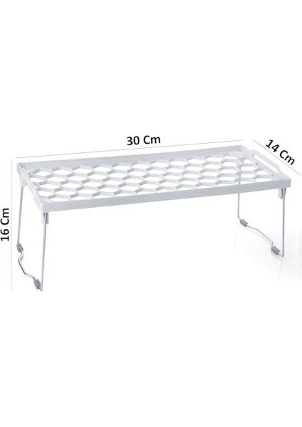 Metal Ayaklı Dikdörtgen Mini Raf Düzenleyici Organizer modelleri