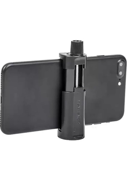 Profesyonel Fotoğraf ve Video Çekim Aparatı, Taşınabilir, Ergonomik, 5-10 cm Telefon Tutucu, Başlık, Dikey ve Yatay Kullanım modelleri