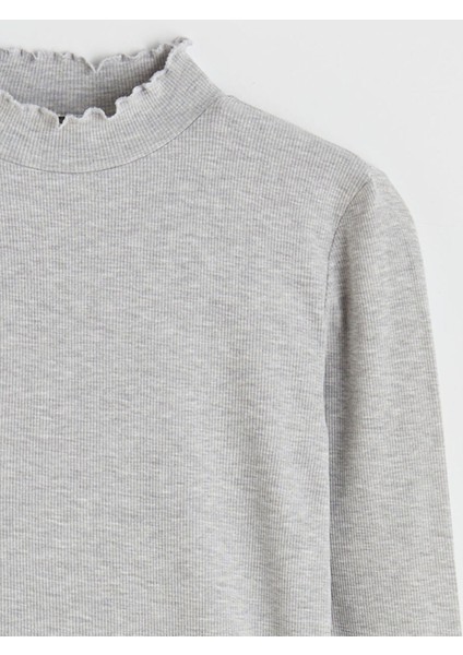 Yeni Sezon Fırfırlı Dik Yaka Kadın Body indirimleri