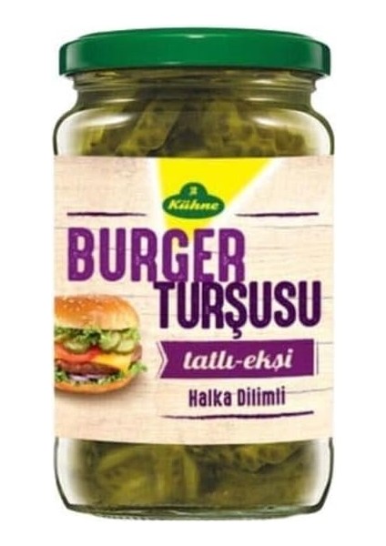 Kühne Halka Dilimli Burger Turşusu 530 gr