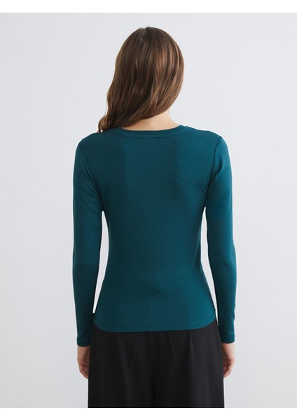 Yeni Sezon Bisiklet Yaka Kadın Body fırsatları