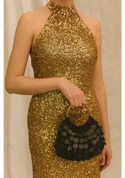 Pullu, Payetli Çanta. Düğün, Nişan, Şık Geceler Için Ideal