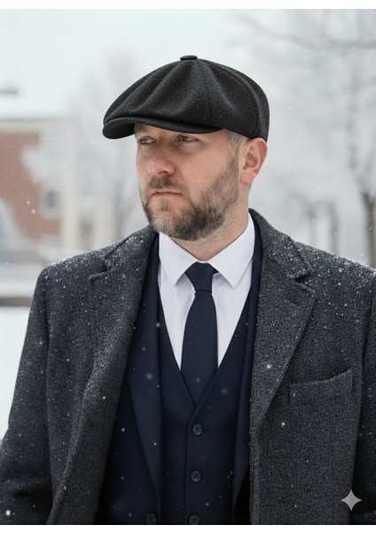 Etoile Klasik Erkek Ingiliz 8 Parça Yün Şapka – Klasik ve Şık Newsboy fiyatları