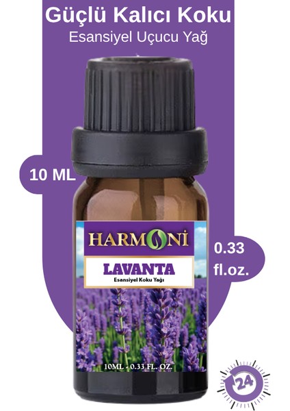 Lavanta Esansiyel Uçucu Koku 10 ml Difüzör Esansı Buhurdanlık Yağı ve Oda Kokusu