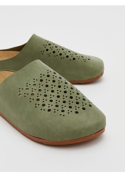 Yeni Sezon Süet Görünümlü Kadın Terlik modelleri