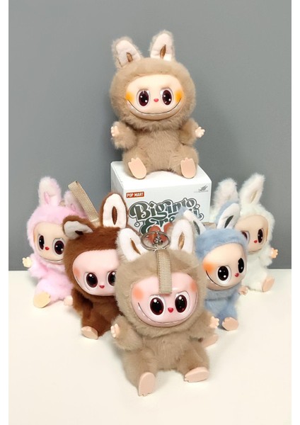 Sptrns Labubu Peluş Çanta Anahtarlık-Renkli indirimleri