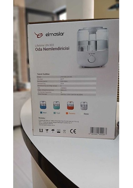Lifetime Oda Nemlendiricisi UN303 modelleri