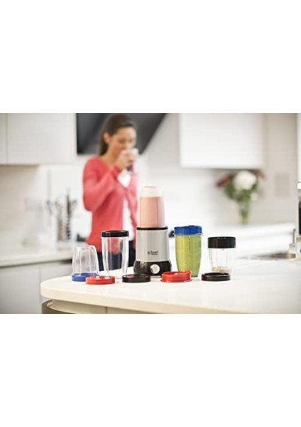 Hobbs Mikser [çok Fonksiyonlu Mikser] Nutriboost (5 Bpa Içermeyen ve Bulaşık Makinesinde Yıkanabilir Kaplar+Kapak, 22.000 Rpm, 0.9 Hp Motor Dahil) Elektrikli, Smoothie Makinesi 23180-56 fiyatları