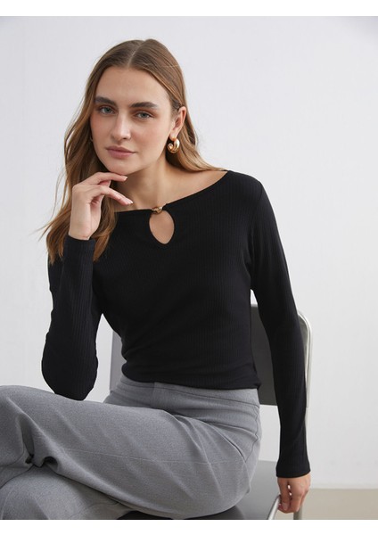 Yeni Sezon Bisiklet Yaka Kadın Body