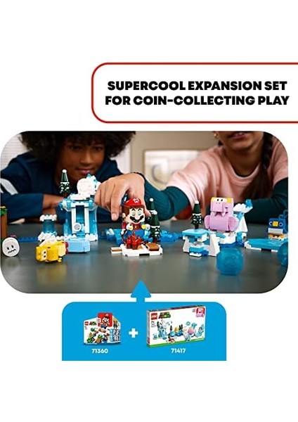 Super Mario™ Fliprus Kar Ek Seti 71417-7 Yaş ve Üzeri Çocuklar Için Yaratıcı Oyuncak Yapım Seti (567 Parça) modelleri