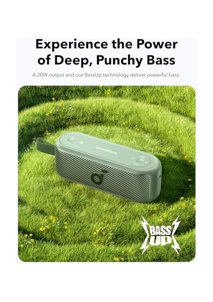 By Motion 100 Bluetooth Hoparlör, Çift 20W Sürücüler, Özelleştirilebilir 9-Bant Pro Eq, 12 Saate Varan Oynatma Süresi, Ipx7 Su Geçirmez, Siyah fiyatları