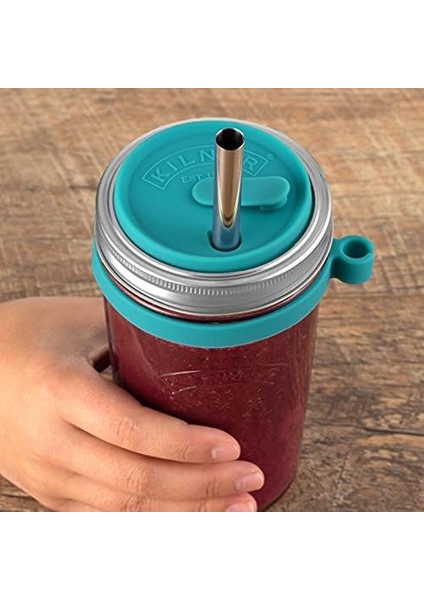 Yeniden Kullanılabilir Paslanmaz Çelik Hasır ile Cam Smoothie Yapma Seti fiyatları