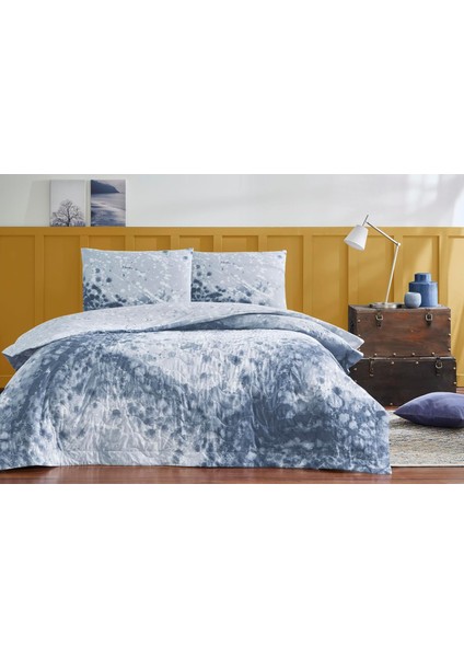 Trixy Ranforce Çift Kişilik Set Mavi