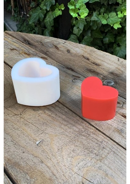 Concept Kalp 2d Mum Kalıbı (Silikon)
