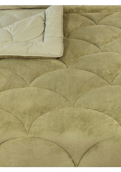 Welsoft Akfil Midye Desen Çift Kişilik Yorgan fırsatları