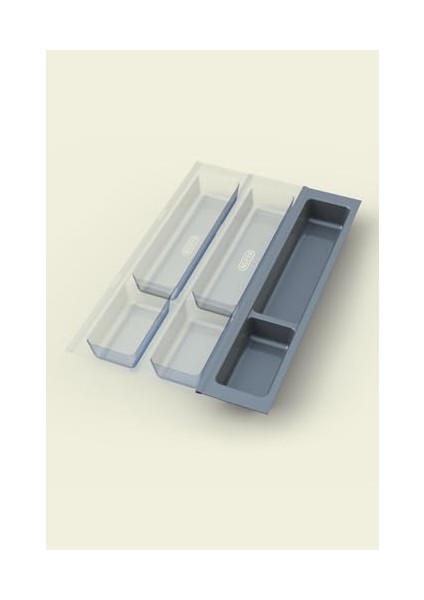 Mutfak Çekmece Içi Modüler Iki Bölmeli Kaşıklık 11CMX48CM(BOYDAN 4cm Kesilebilir) fiyatları