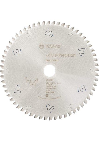 Professional Accessories Daire Testere Bıçağı, Ahşap Için En Iyisi, 2608642102