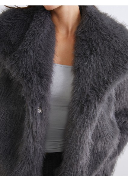 Yeni Sezon Ceket Yaka Kadın Kürk Mont modelleri