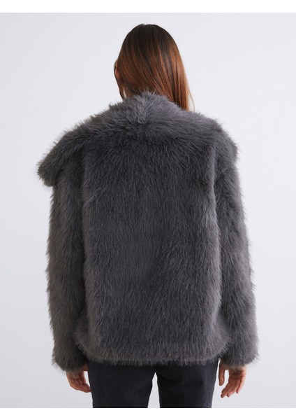 Yeni Sezon Ceket Yaka Kadın Kürk Mont indirimleri