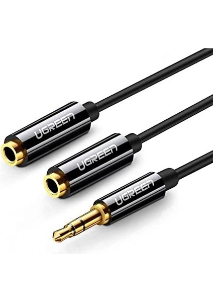 3.5mm 2'li Aux Kulaklık Çoklayıcı, Siyah fiyatları