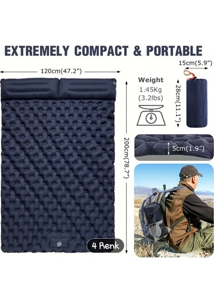 Çift Kişilik Kamp Matı