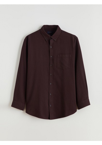 Yeni Sezon Regular Fit Uzun Kollu Erkek Oduncu Gömlek indirimleri