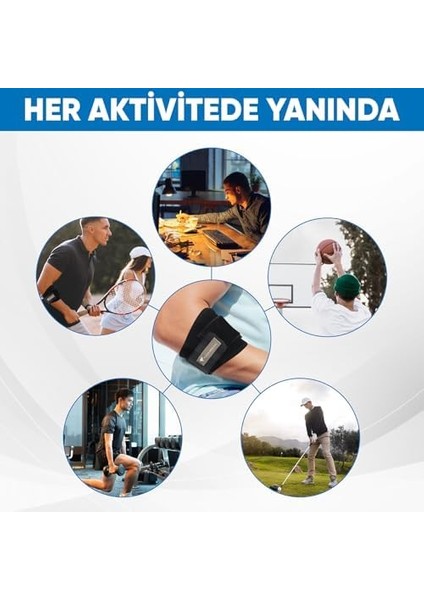 Flexy Medical Dirsek Ağrısı Için Ayarlanabilir Epikondilit Bandajı, Medial Lateral Ağrı ve Tendinit Için Dirsek Bandajı, Golfçü ve Tenisçi Dirseği, Dirsek Ağrısı, Dirsek Desteği, Bursit, Dirsek Bandı