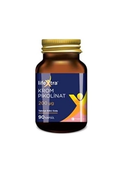 Lifextra Krom Pikolinat 90 Kapsül