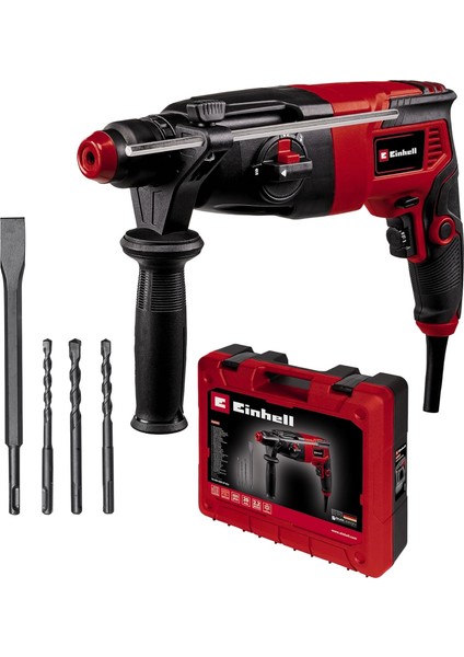 Kırıcı Delici Tc-Rh 620 4f Kit (620 W, Pnömatik Darbe Mekanizması, 2,2 J Darbe Gücü, Darbeli Delme, Delme, Kırma ve Keskileme, Sds-, Sürekli Çalışma Kilidi) - 4257992