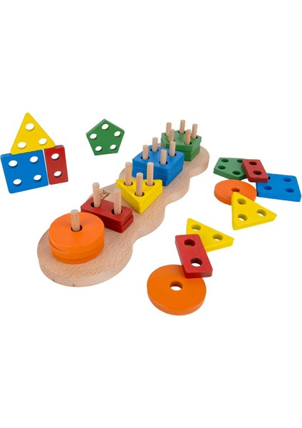Oyuncak Ahşap Bulta 5 Li