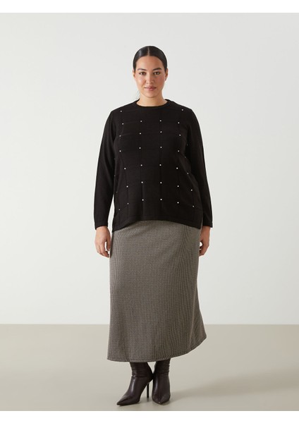 Yeni Sezon Standart Fit Desenli A Kesim Kadın Etek fiyatları