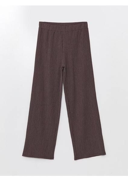 Yeni Sezon Beli Lastikli Düz Geniş Paça Kadın Pantolon indirimleri