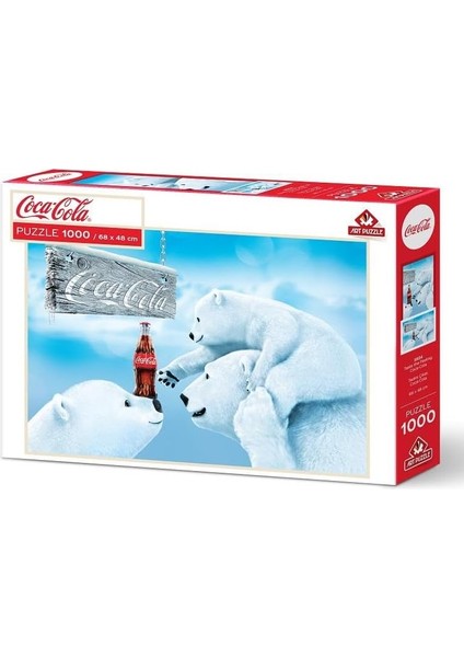 Puzzle Tadını Çıkar, COLA-COLA-1000 Parça Puzzle